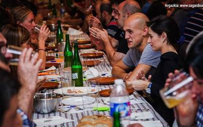 Irailari hasiera, Donostiako Sagardo Egunarekin