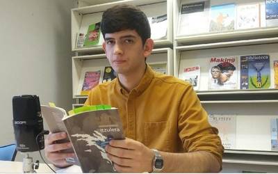 Alazne Arrutik eta Martin Bidaurrek Itu Bandaren poesia errezitaldi kolektiboan parte hartuko dute, Donostian