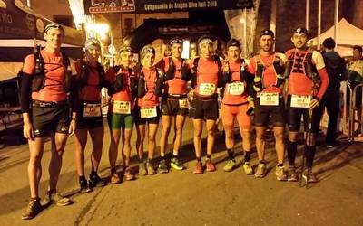 Beraza Valle de Tenako Traileko podiumean