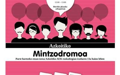 Mintzodromoa Herrikoloreak ekimenaren barruan