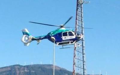 Mendizale bat erori da Besaiden eta helikopteroan ospitalera eraman dute