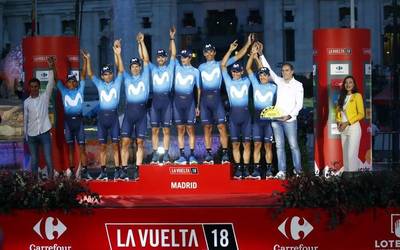 Erbitiren Movistar Team, Vueltako talderik onena