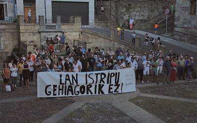 Lan istripuen aurrean neurriak eskatu dituzte