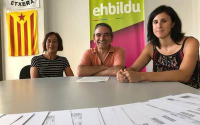 Hileta zibilen gaian "ezer ez egitea" leporatu dio EH Bilduk Udal Gobernuari