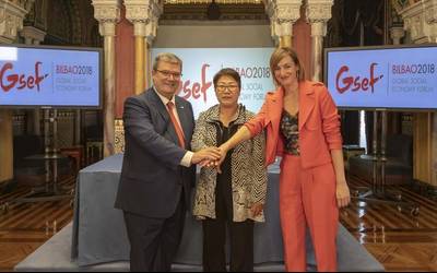 Gizarte Ekonomiaren Mundu Mailako Foroa Arrasatera ere iritsiko da
