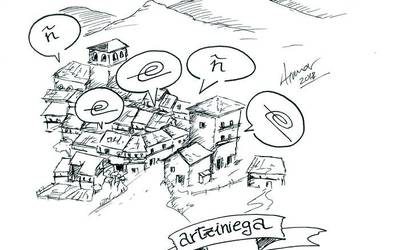 Aiaraldeko euskararen historia: I. Artziniega eta Aiaraldeko mendebaldea, euskararen eta gazteleraren arteko muga