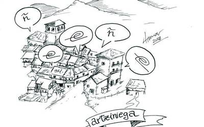 Aiaraldeko euskararen historia: I. Artziniega eta Aiaraldeko mendebaldea, euskararen eta gazteleraren arteko muga