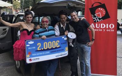 Atzo jaso zuen saria Juan Antonio Bengoak