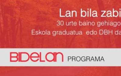 Bidelan programan izena emateko epea irekita