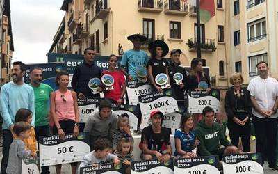 El Mouaziz eta Merino nagusi Euskal Kosta Krosean