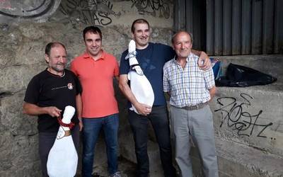 Josu Arana garaile sanmigeletako bolo txapelketan
