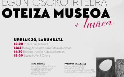 Oteiza Astea antolatu du KARKARAk, aldizkariaren 30. urteurrenaren harira