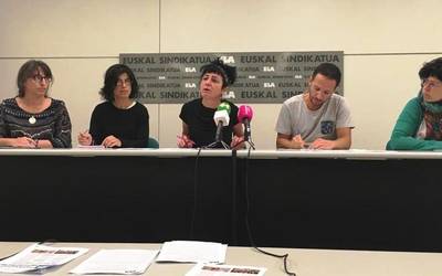 Alfredo Lakuntza (ELA): "Hezkuntza Ituna sinatu ez dugunok ez gaituzte entzun nahi; betoa jarri digute"