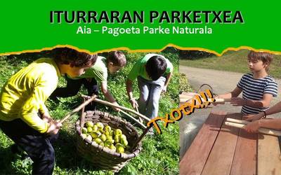 Hainbat jarduera antolatu ditu Iturraran Parketxeak, urrirako