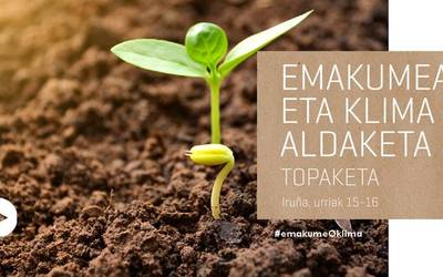 “Emakumeak eta klima aldaketa. Nafarroa 2018” topaketak emakumeek politika berrietan duten zeregin aktiboan sakonduko du