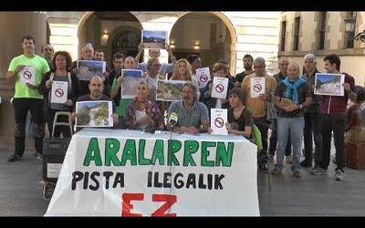 Aralarko pista berriaren inguruko salaketa jarri dute Ingurumen Fiskaltzan