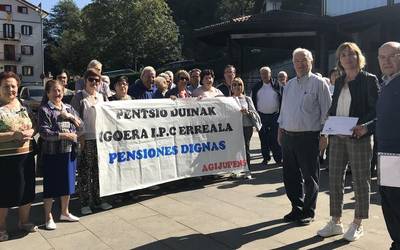 Gipuzkoako jubilatu eta pentsiodunen eskaerak datorren Plenoan landuko dira