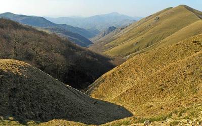 Marka zuri-gorriei segika, Nafarroan