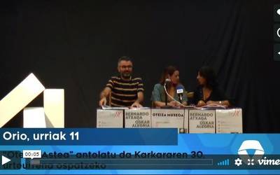 Oraindik tokia dago Oteiza Museora irteeran parte hartzeko, urriaren 20an