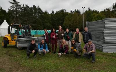 De Amicitiako boluntarioak Nafarroa Oinezen