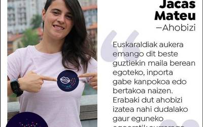 Kris Jacas, ahobizi: "Erabaki dut ahobizi izatea, nahi dudalako gaur eguneko egoeratik aurrerago joatea"