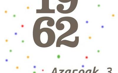 1962an jaiotakoen afaria egingo dute azaroaren 3an