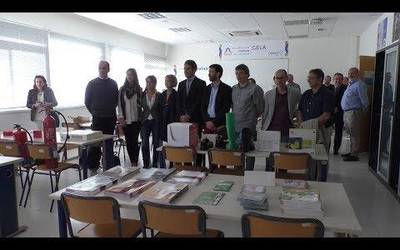 Segurtasun gela inauguratu dute Goierri Eskolan