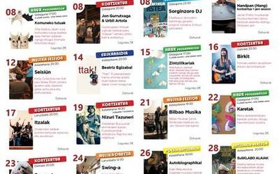 Bira Kultur Guneak azaroako egitaraua argitaratu du