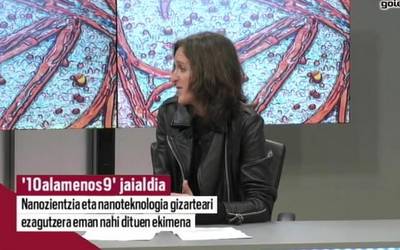 Rosa Errazkin: "Aplikazio asko dauzka nanoteknologiak, eta ikerlariek diote askoz gehiago izango dituela"