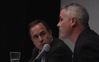 Jorge Arevalok Lanbide Heziketaz eta teknologia berriez hitzaldia eman du Oñatin