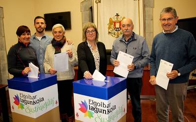 Elgoibar Lagunkoia ekimena jarri dute abian herria hobetzeko adineko pertsonen partaidetza bultzatzeko