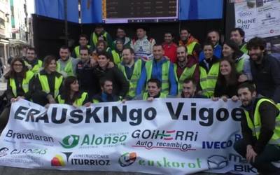 Garikoitz Flores eta Joseba Iraola nagusitu dira Erauskingo Igoeran