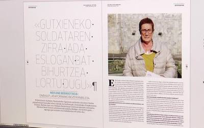 Oneka plataforma eta “Laida Pilota” ikuskizuna dira biharko Ataria aldizkariaren osagai nagusiak