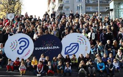 Euskaraldia: 11 egunez 17.000 lagun ahobizi edo belarriprest izan dira Bilbon