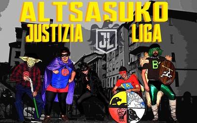 Gaztewood-eko superheroiak aurkeztu dituzte