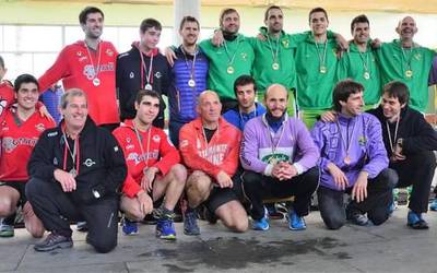 Euskadiko 4x4 sokatira txapelketa irabazi dute Beti Gazteko mutilek