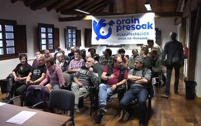 Euskal presoen aldeko sinadura bilketa abiatuko dute gaur Bergaran