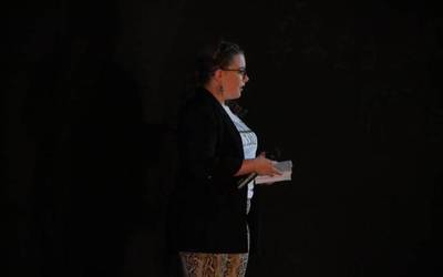 Ikasbidaia antolatzeko moda desfilea egin zuten ikastolan