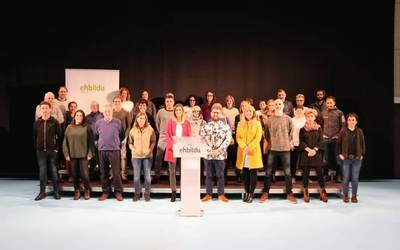 Ainara Goenaga EH Bilduko alkategaiaren aurkezpen ekitaldia, bideoan