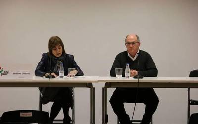 Hezkuntzaren erronkez hitz egin du Cristina Uriarte sailburuak