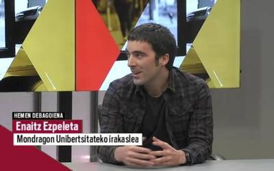 Enaitz Ezpeleta: "Jendartearen bizi-kalitatea hobetzeko aukera dute erakunde publikoek 'big data' erabilita"