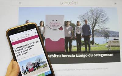 TXINTXARRI-ko ataria, hezur eta mami berrituta