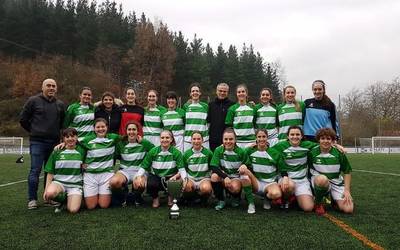 Debagoienako selekzioak irabazi du Gabonetako futbol txapelketa