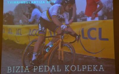 Patxi Vilak solasaldia eskaini du urtea errepasatzeko