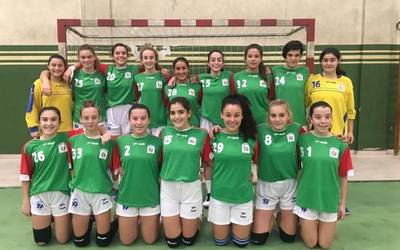 Espainiako Eskubaloi Txapelketan jokatzen ari da Uxue Alonso Ruiz