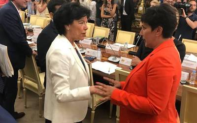 Maria Solana: "Nafarroako ekarpenak jasoko ditu Espainiako hezkuntza lege berriak"