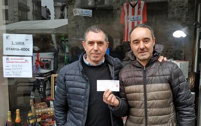 C.D. Elgoibarren otarraren zozketak baditu irabazleak