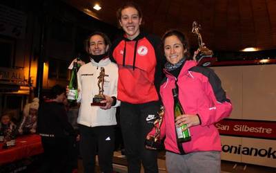 Hossain Kaanache garaile Zarauzko San Silbestre lasterketan