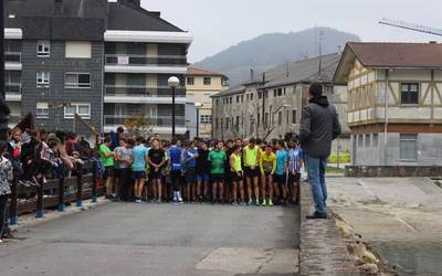 Irudietan: Orioko San Silvestre lasterketa