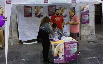 Elgoibarko Ahal Dugu Podemosek hautes zerrendak osatzeko lagunak behar ditu